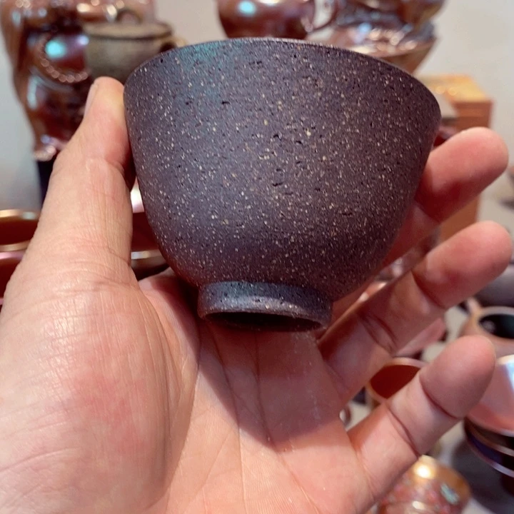 柴烧茶具陶瓷杯子