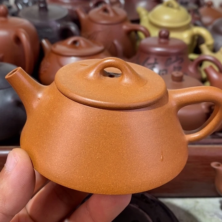 紫砂茶壶小**羽精工制作