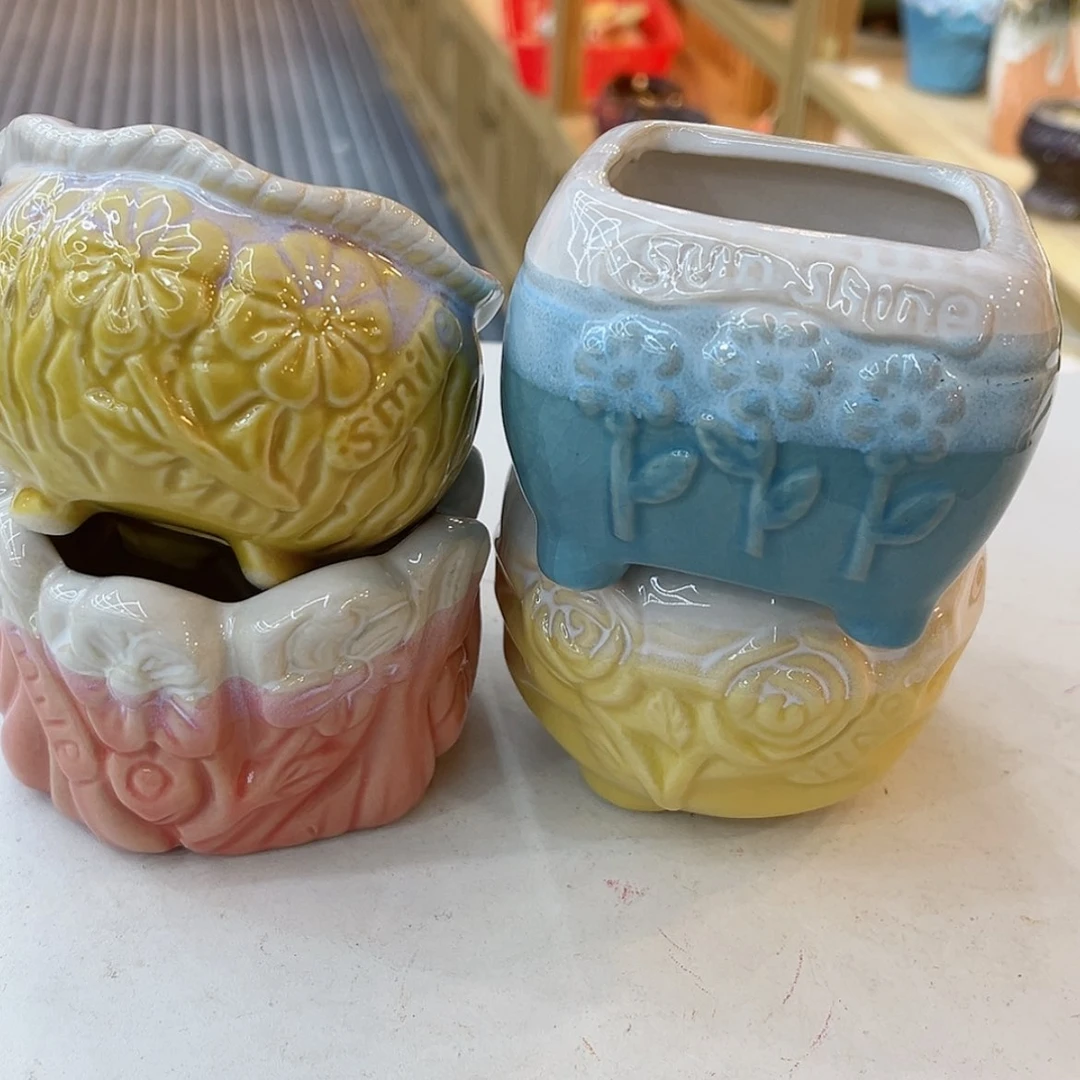【闪购商品】陶瓷花盆