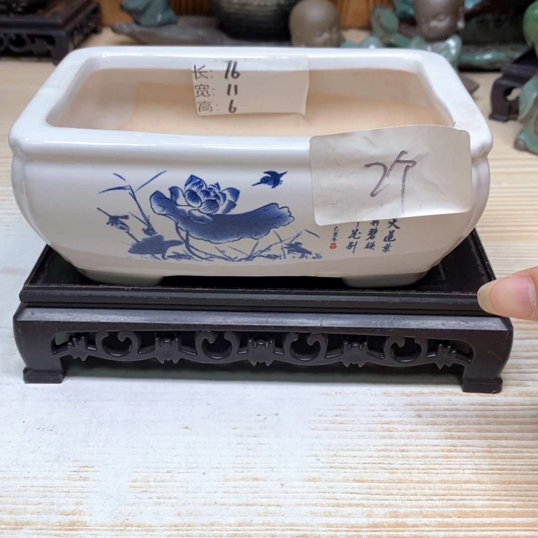 紫砂花盆陶瓷艺术花盆陶瓷