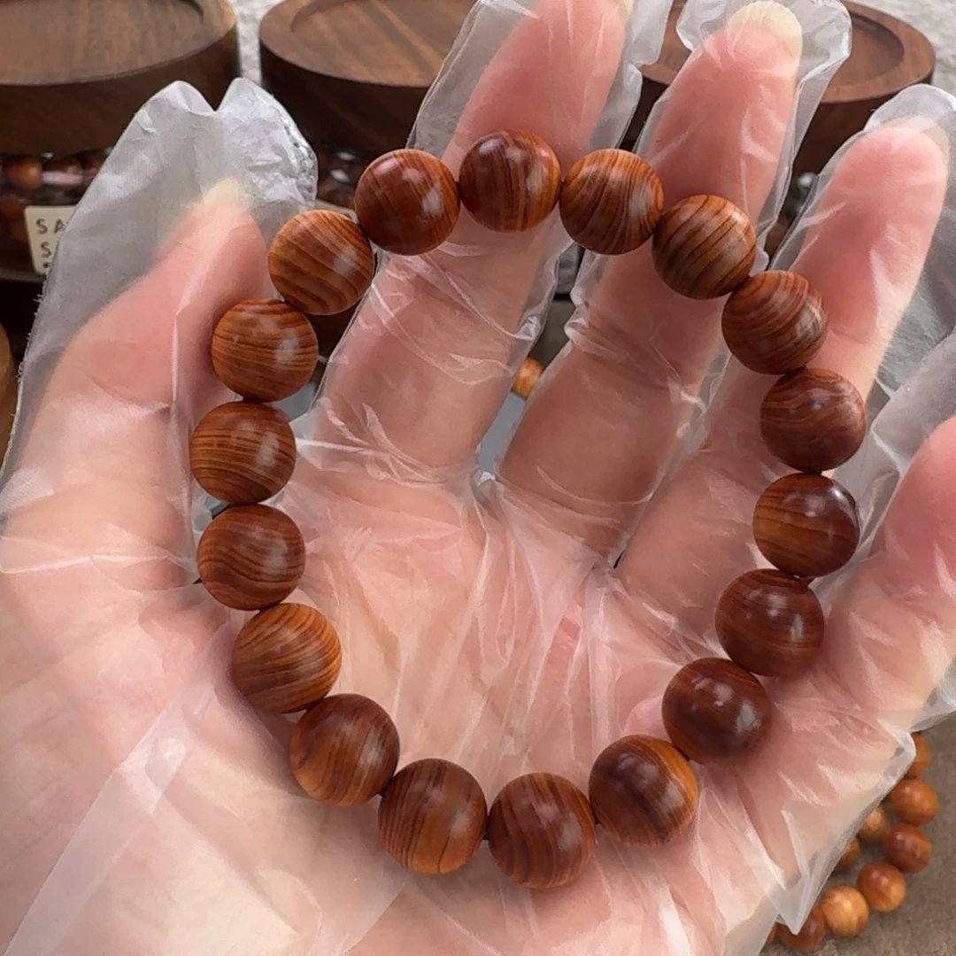 手串/手链柏木（崖柏）叁素叁山1.2精品黑油