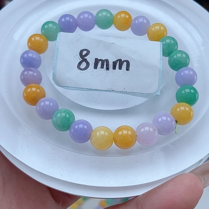 翡翠手链未镶嵌手链