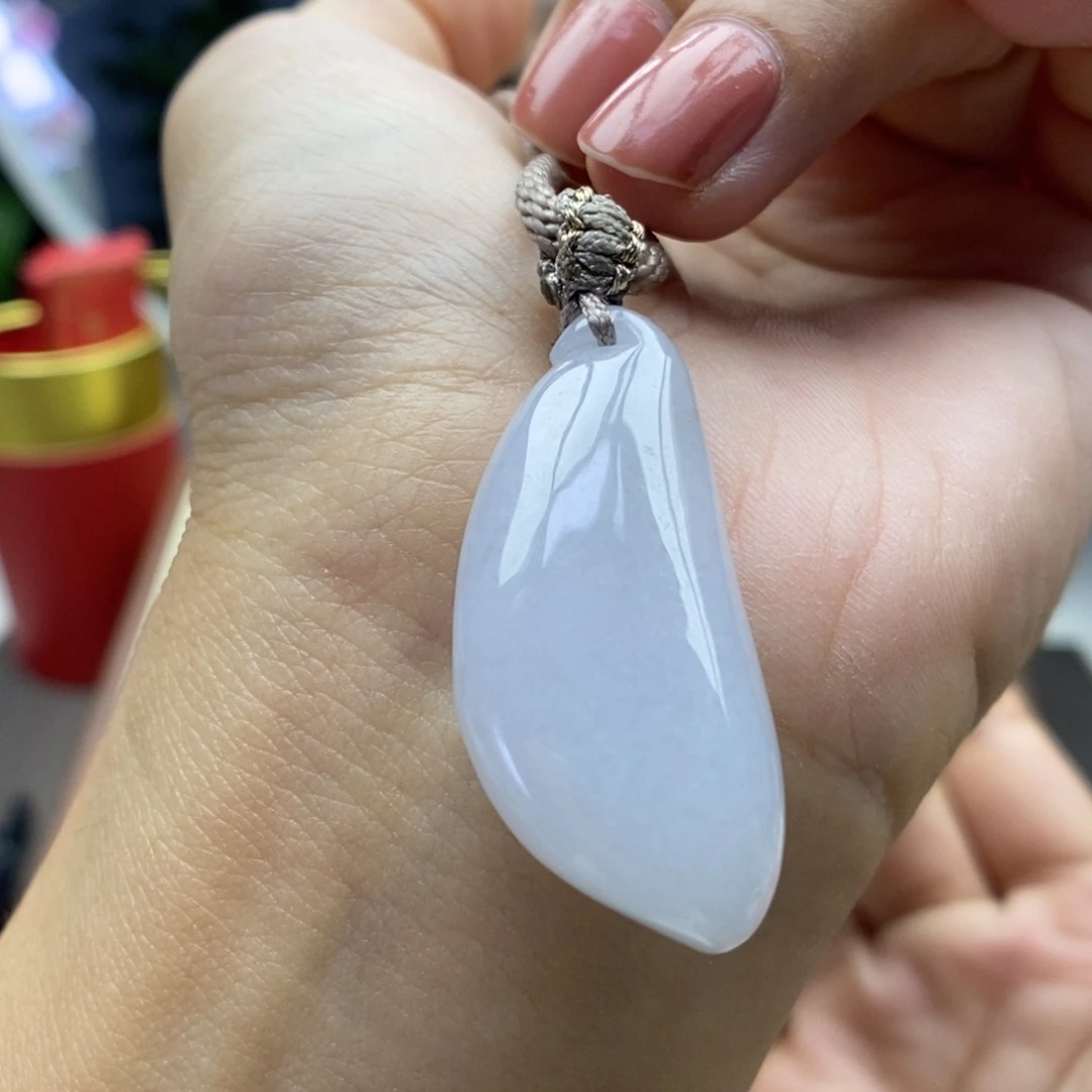 翡翠未镶嵌颈饰吊坠7