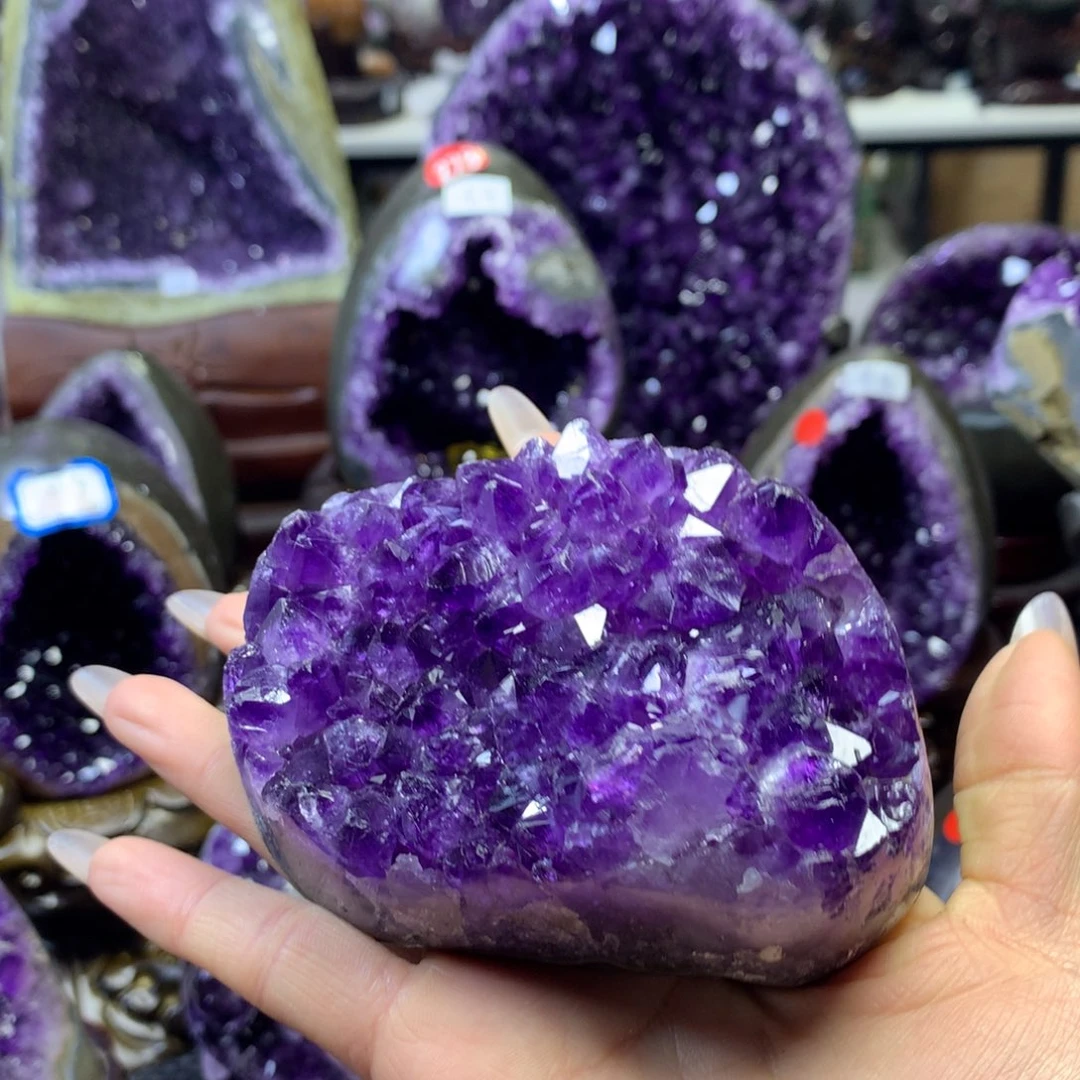 水晶摆件婷未镶嵌