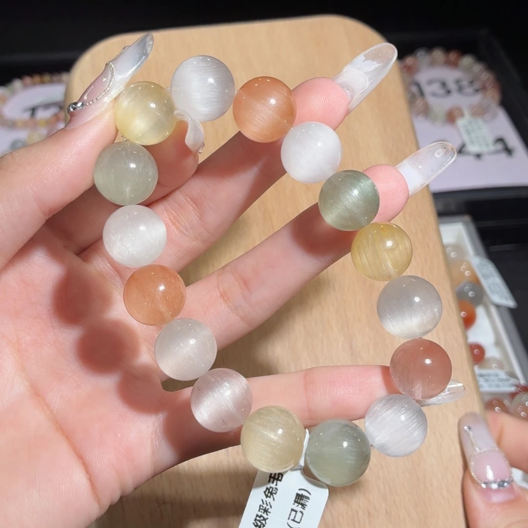 水晶手链未镶嵌144号多样性发一V 13+