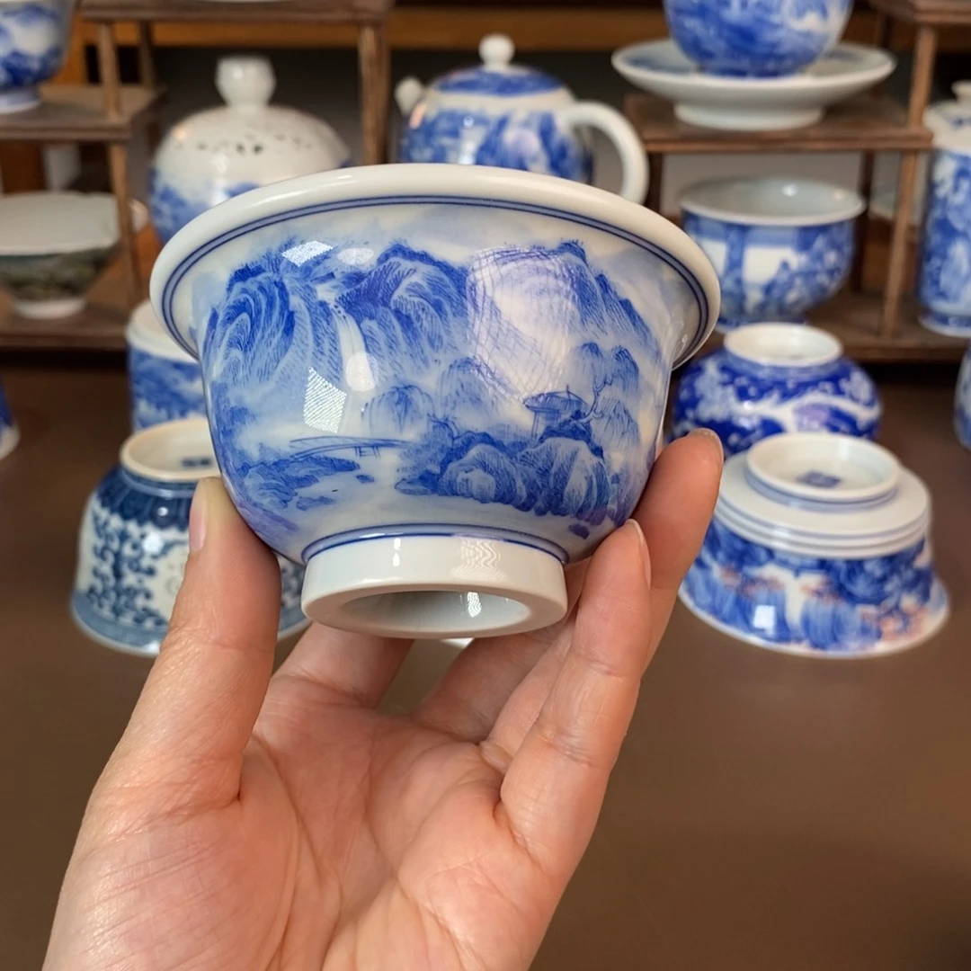 剑*景德镇陶瓷手工手绘