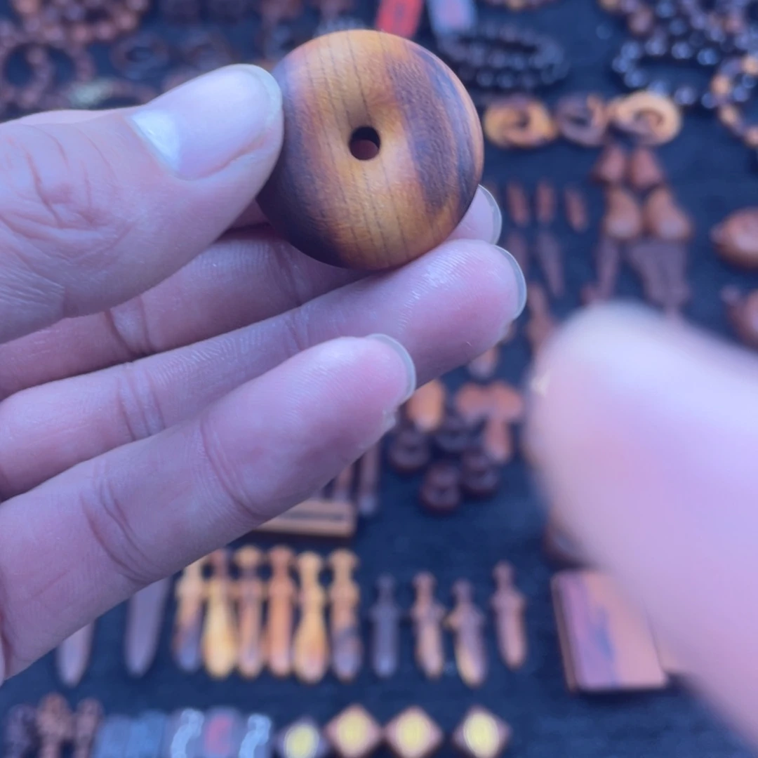 枣木桃木平安扣一物一拍