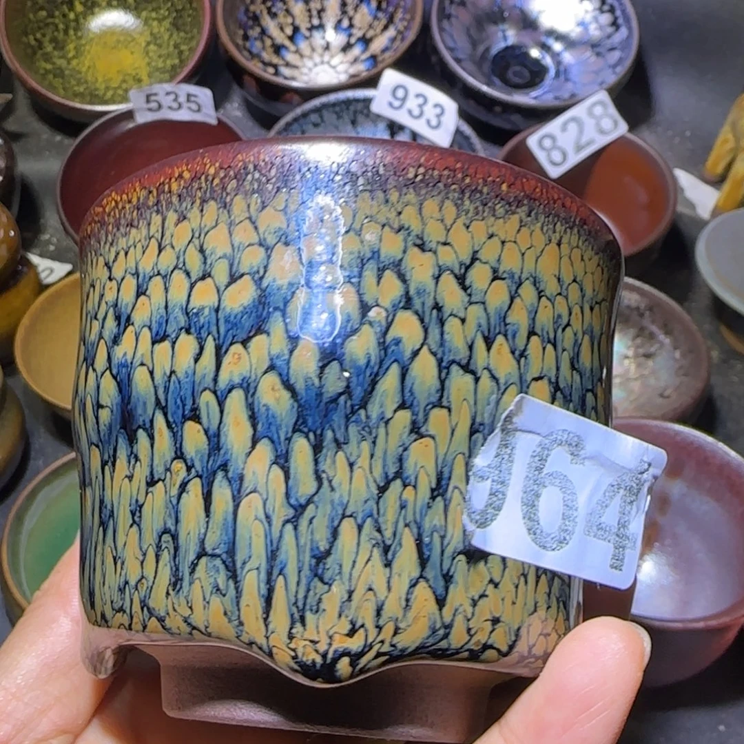 茶盏福建盏茶器竹节