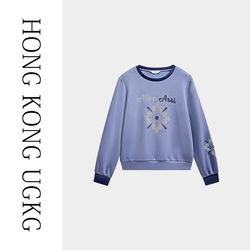 香港UG&KG-宛转蛾眉休闲卫衣-73243LW003