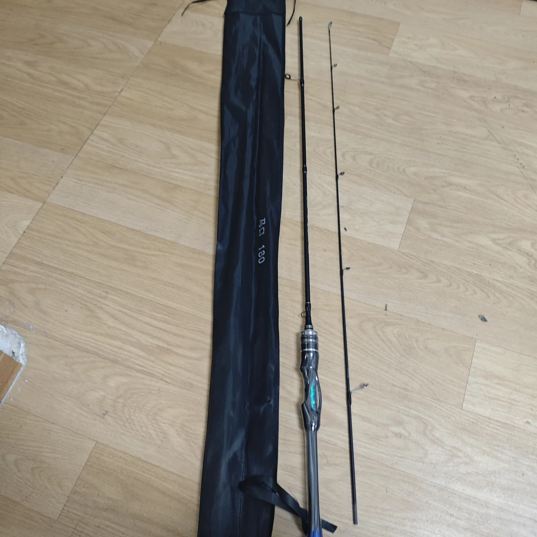 1.8m插节马口竿直柄路亚鱼竿
