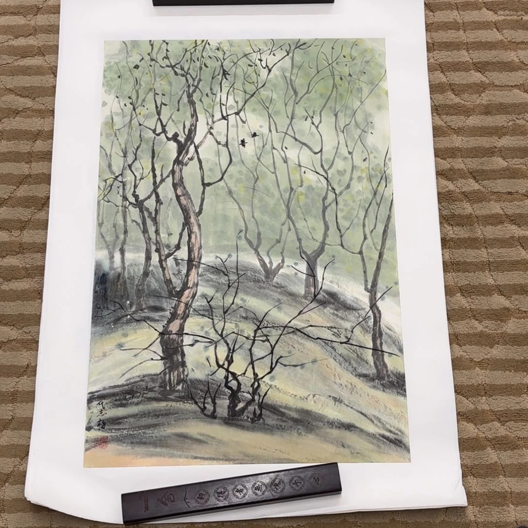 国画花鸟等多种鸟类的