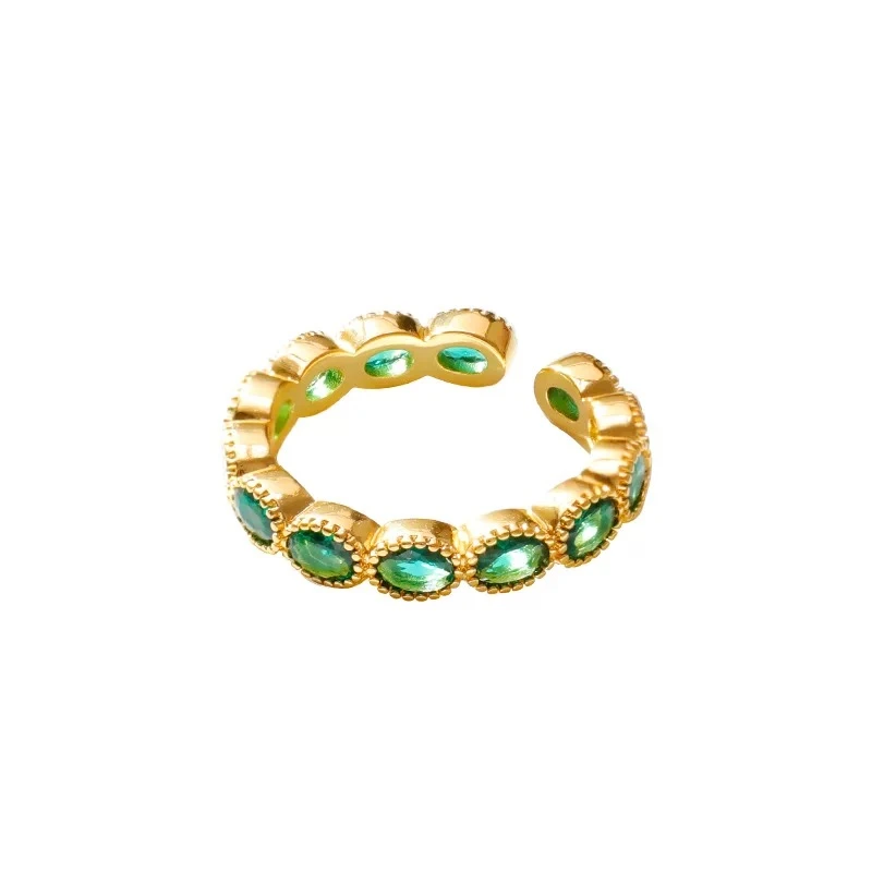 铜合金戒指  【落穹莲映】FEIFEI 高端设计款式戒指~C079