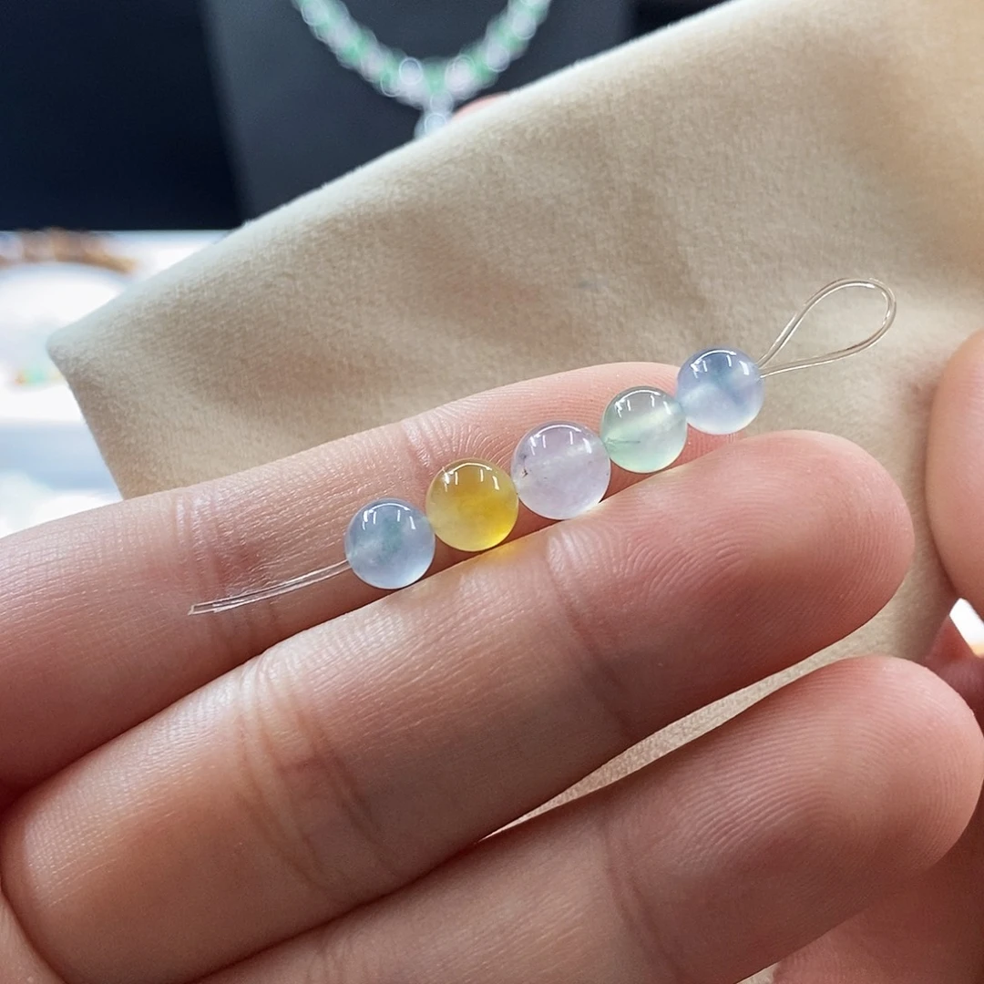 散珠翡翠糖果珠珠