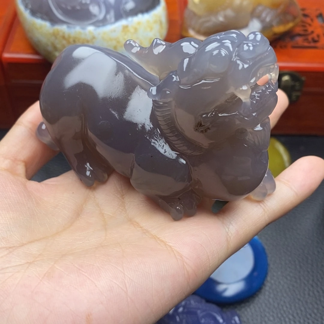 未镶嵌玛瑙/玉髓珠宝奇石