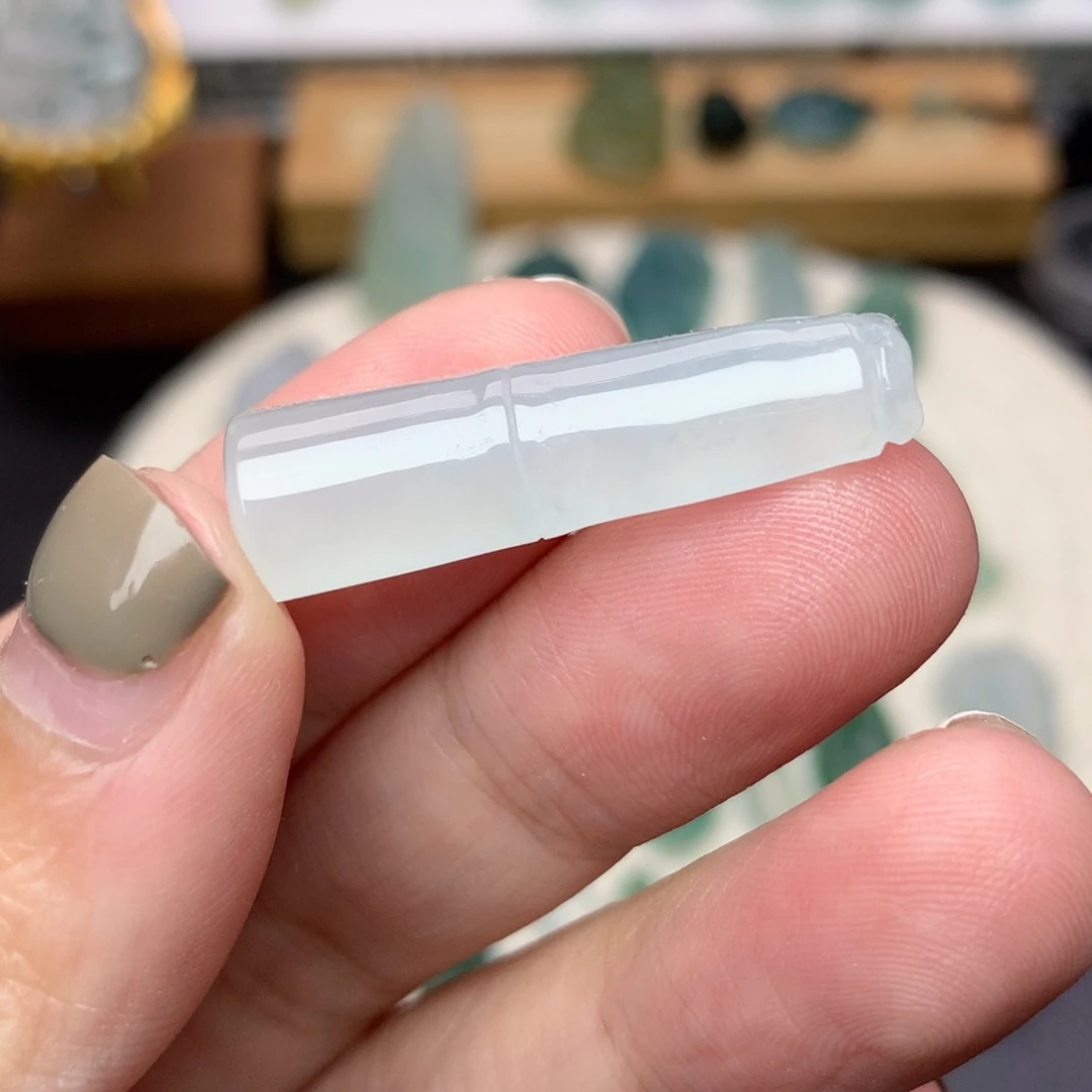 未镶嵌定制翡翠竹节