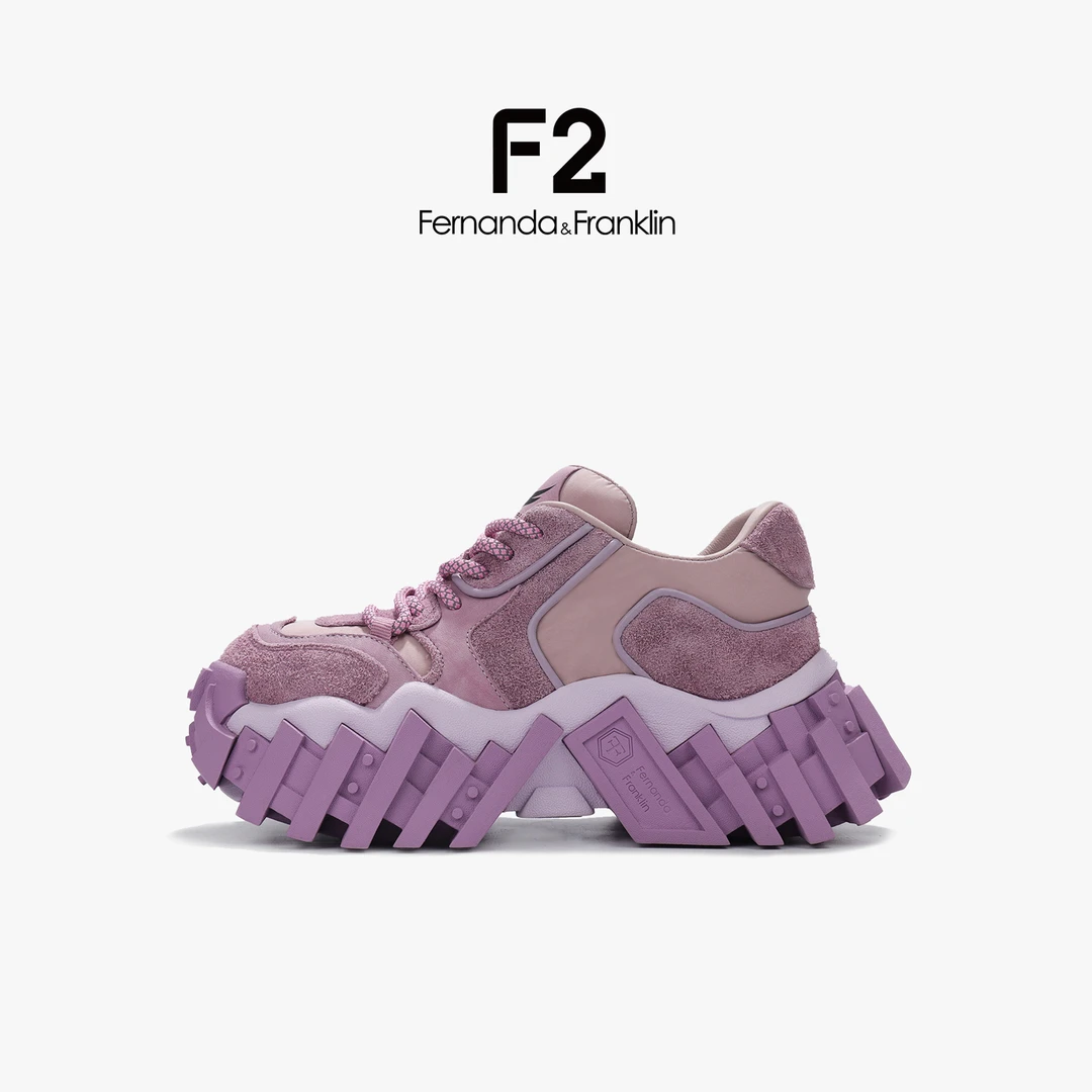 【糖果积木】2025春款老爹鞋舒适透气小众潮流厚底增高百搭休闲