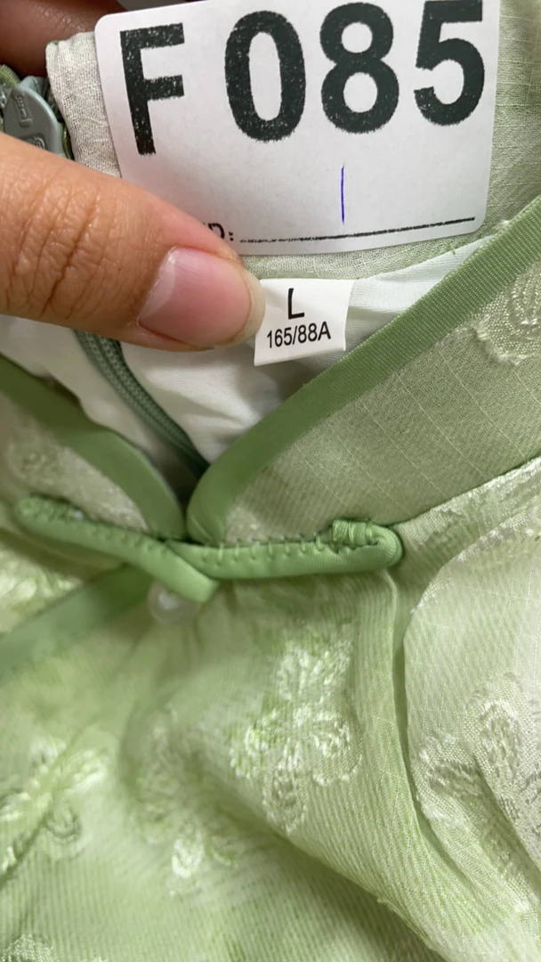 -f085-瑕------改良款旗袍百搭