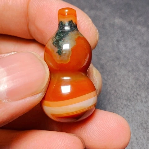 合金颈饰玛瑙/玉髓爷*