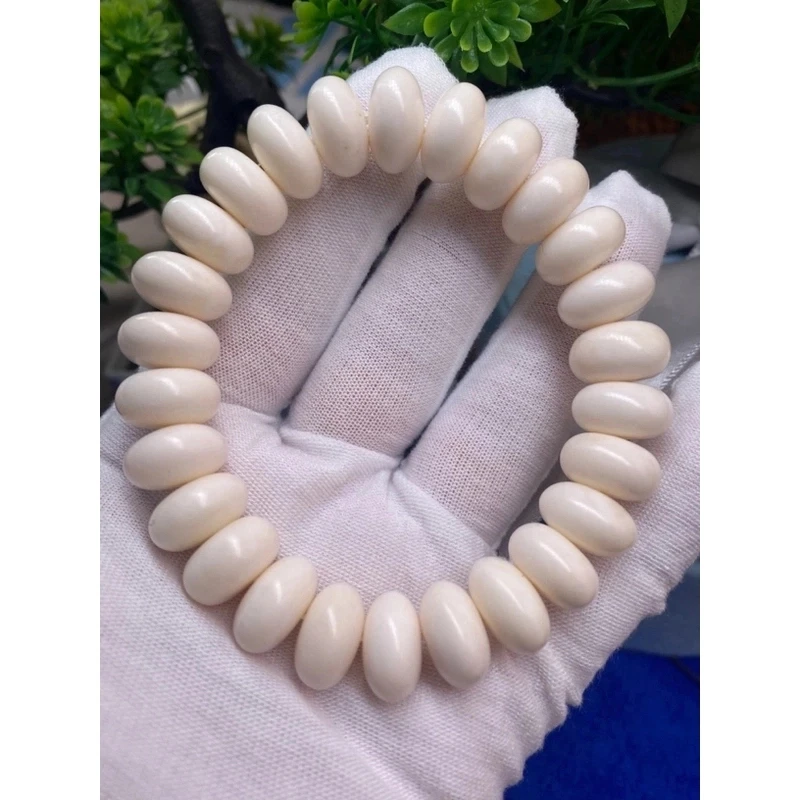 D26人工养殖鹿角雕刻算盘珠1.4规格