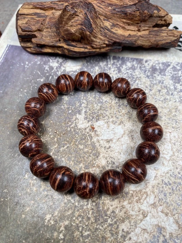 小叶降真香黄金甲手串 1.2规格爆甲 男女款