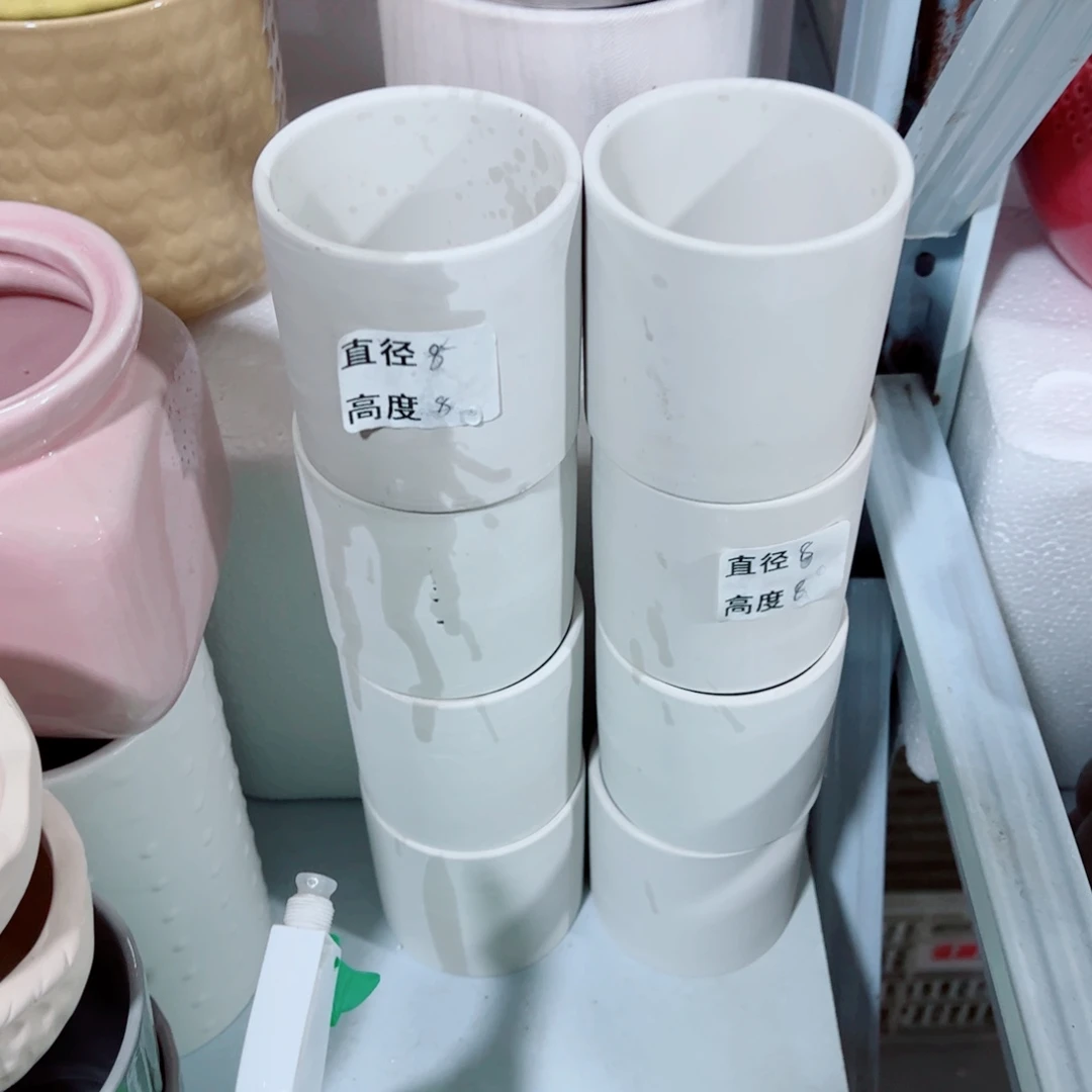 有孔，陶瓷花盆满10米包邮发货