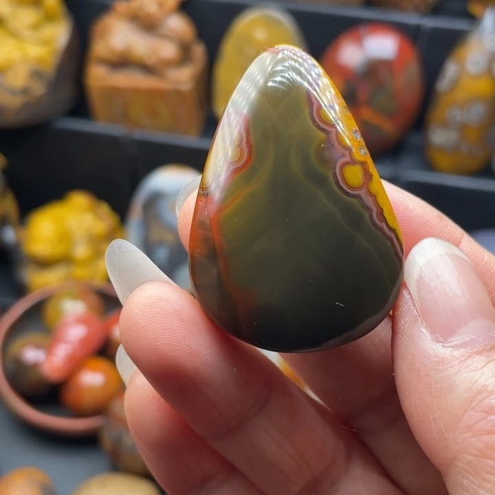 玛瑙/玉髓未镶嵌颈饰