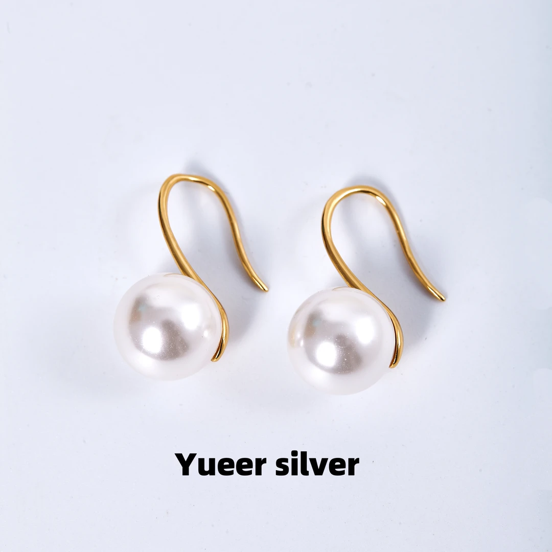 925银耳饰 925银饰耳饰 高跟鞋耳环女法式轻奢高级感ins经典百搭