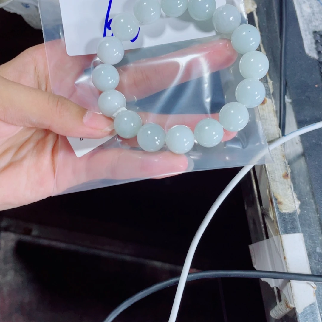 定制翡翠未镶嵌木*森珠串