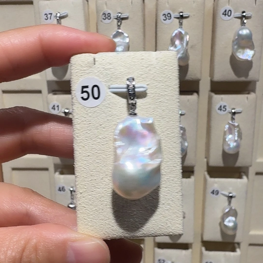 颈饰合金淡水珍珠