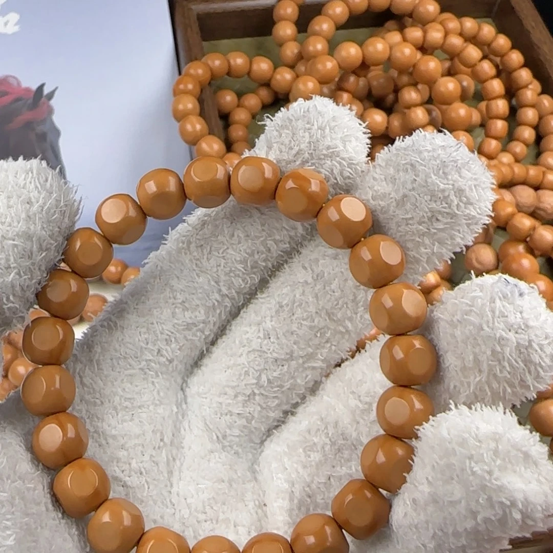 猴头核桃手串六方泛油9➕大