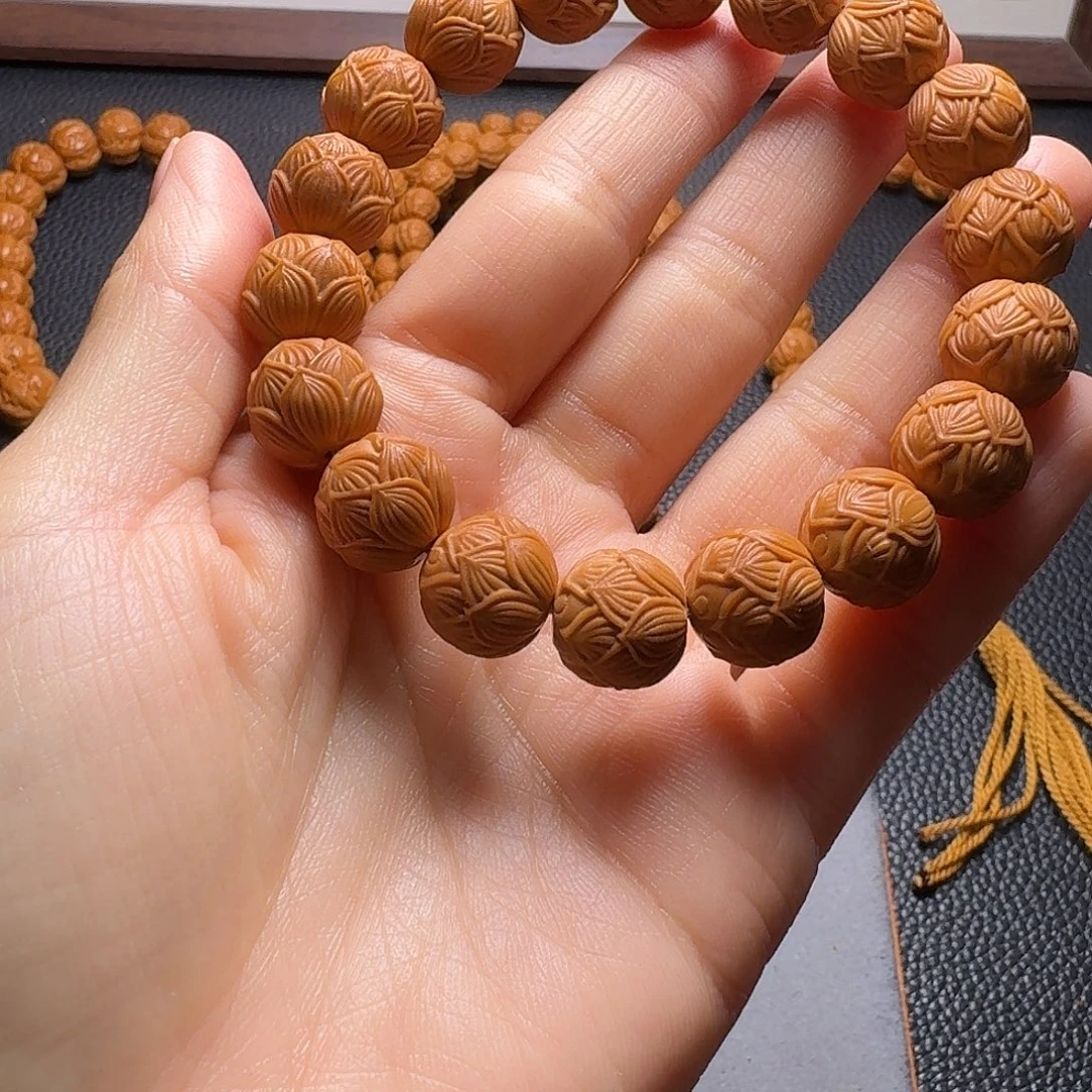 猴头核桃吊坠莲花全品