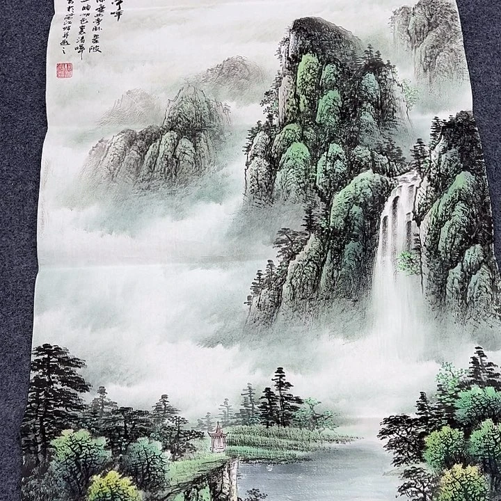 国画纯手绘国画作品