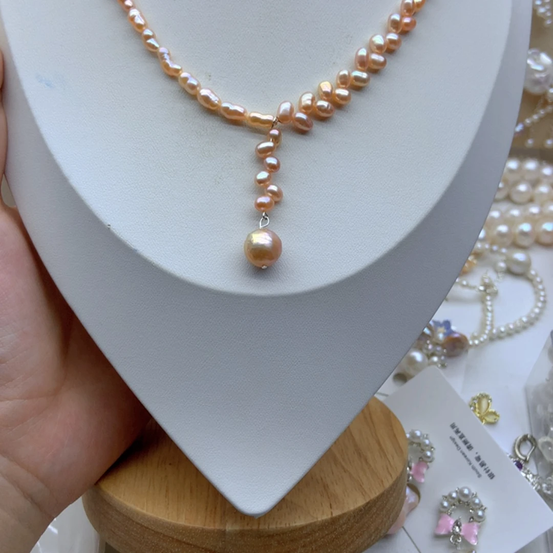 淡水珍珠未镶嵌耳饰