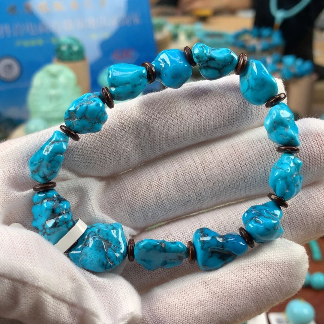 绿松石未镶嵌珠宝奇石10mm