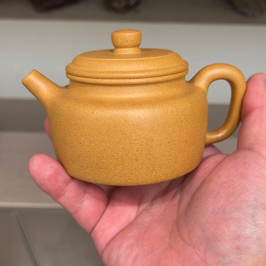 紫砂茶壶200cc黄金段德钟