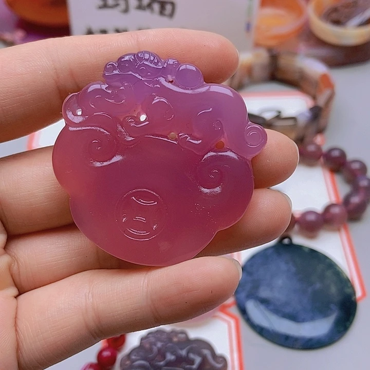 【闪购商品】玛瑙/玉髓珠宝半成品未镶嵌木*啊