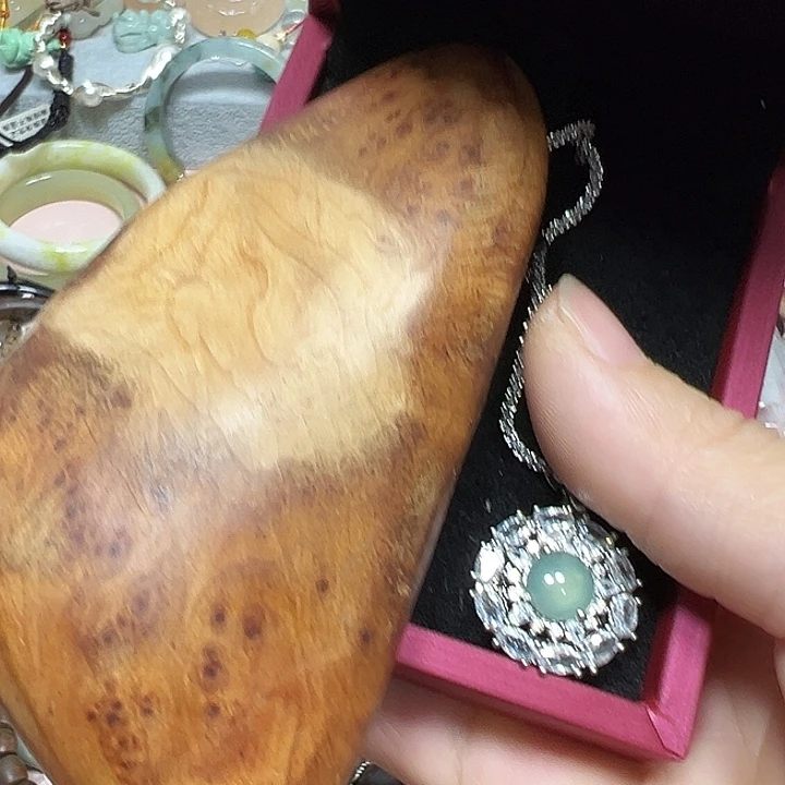 凉***青大理石磁石手把件手把件手把件手把件