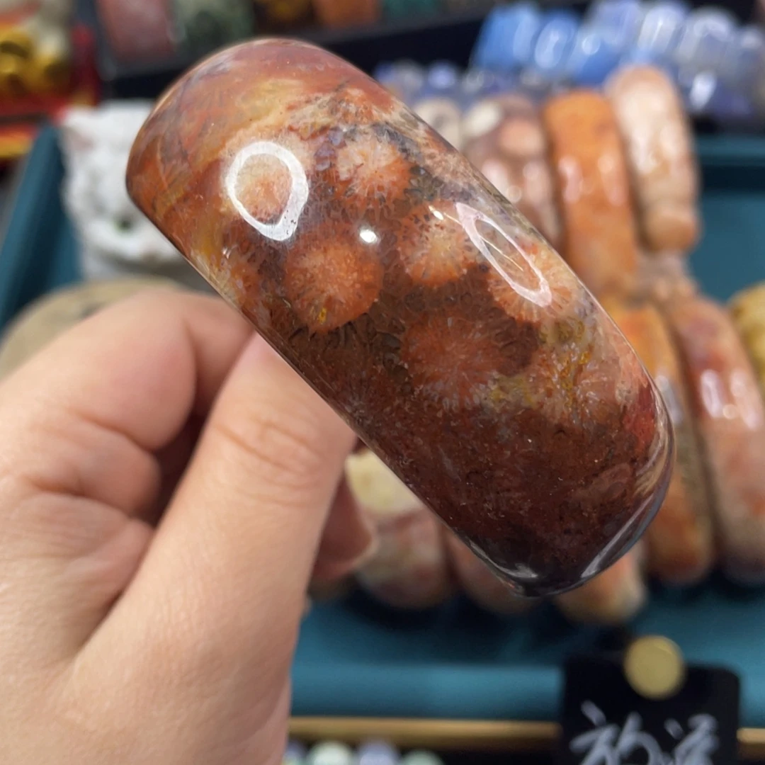 未镶嵌手镯硅化玉