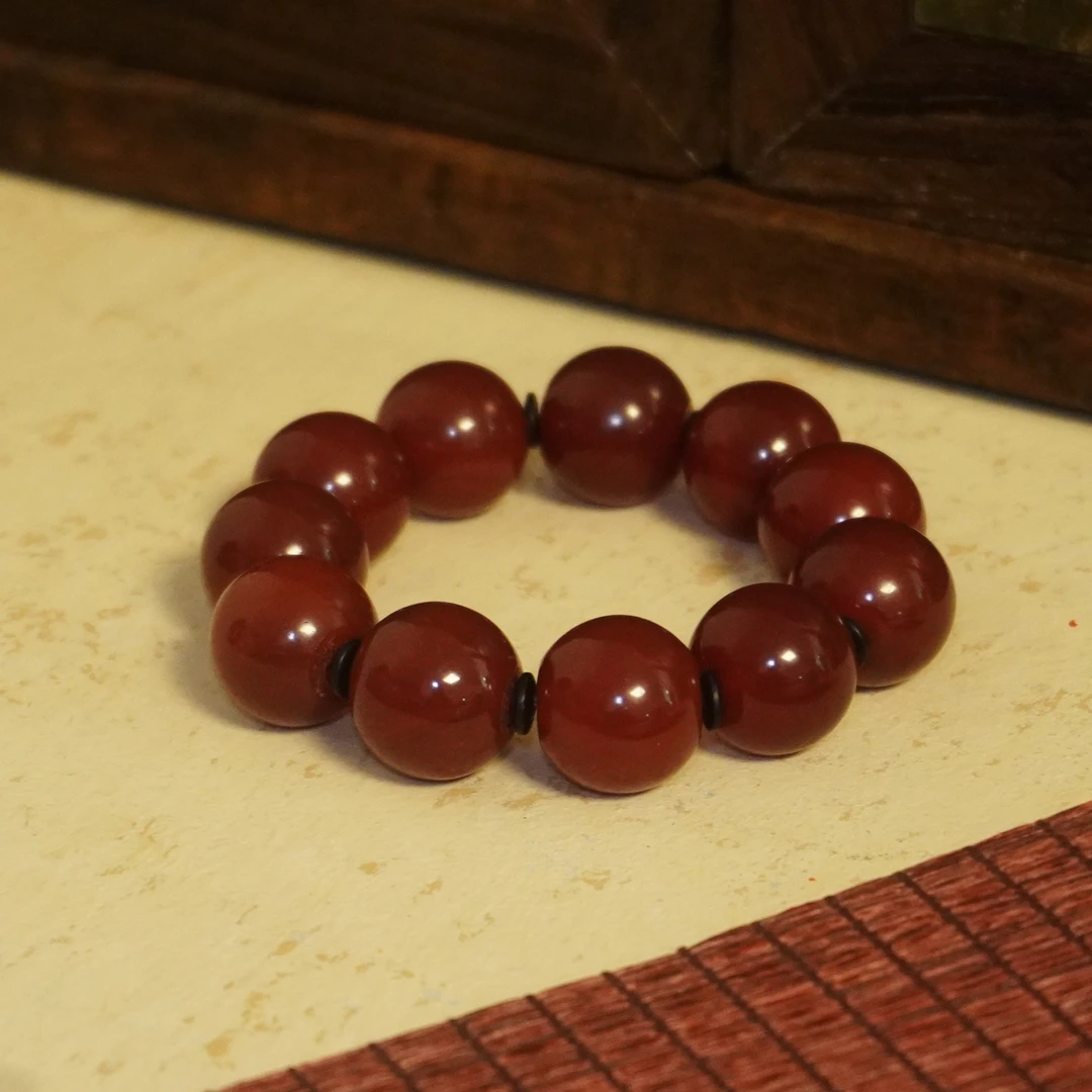 20世纪玛瑙手串/HY050504/金玉良缘/槐荫山房