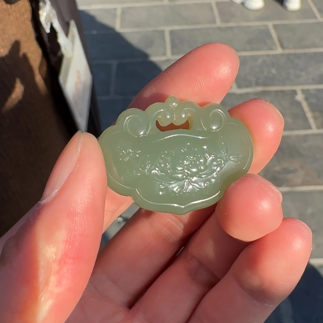 和田玉未镶嵌颈饰1129李姐