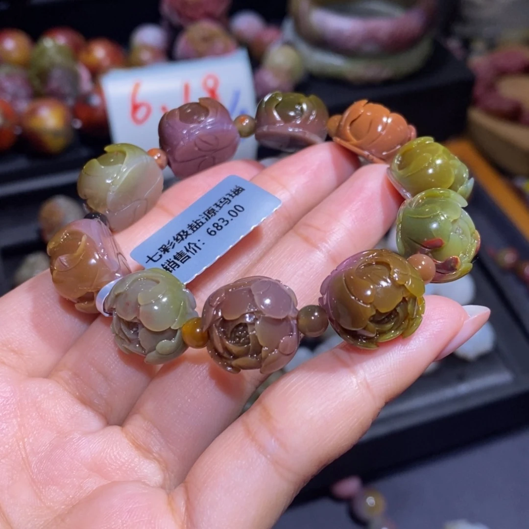 【闪购商品】未镶嵌手链玛瑙/玉髓盐源玛瑙