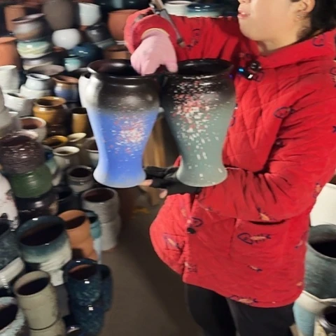 口14高26两个盆子