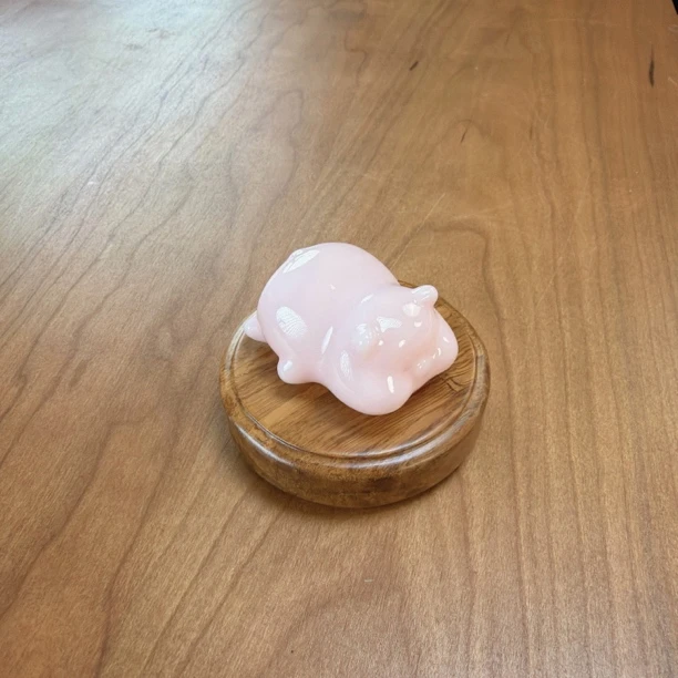 汤大壮【躺平转转乐】粉色璞玉趴趴猪茶周边