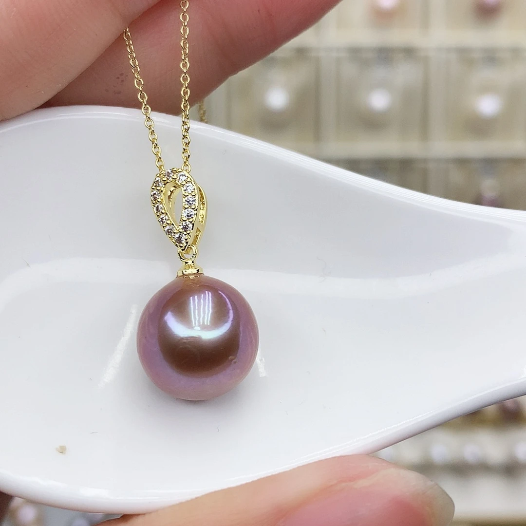 淡水珍珠颈饰合金