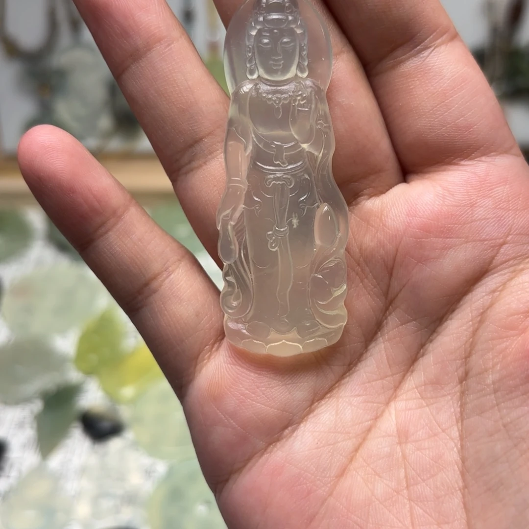 蛇纹石玉合金颈饰