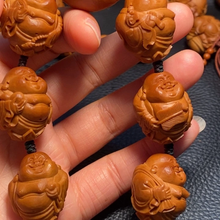 谭***生手串/手链橄榄核弥勒手串