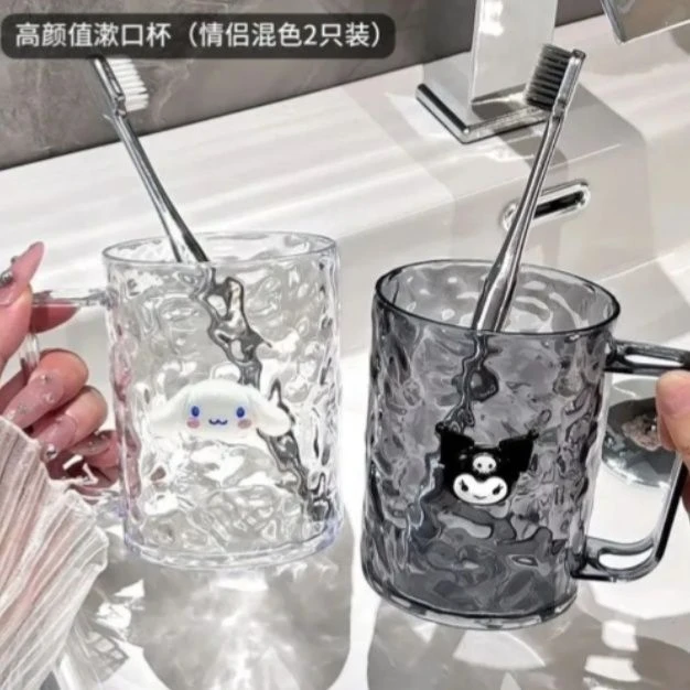 新款2025帕恰狗刷牙杯家用情侣刷牙漱口杯牙刷杯洗漱杯
