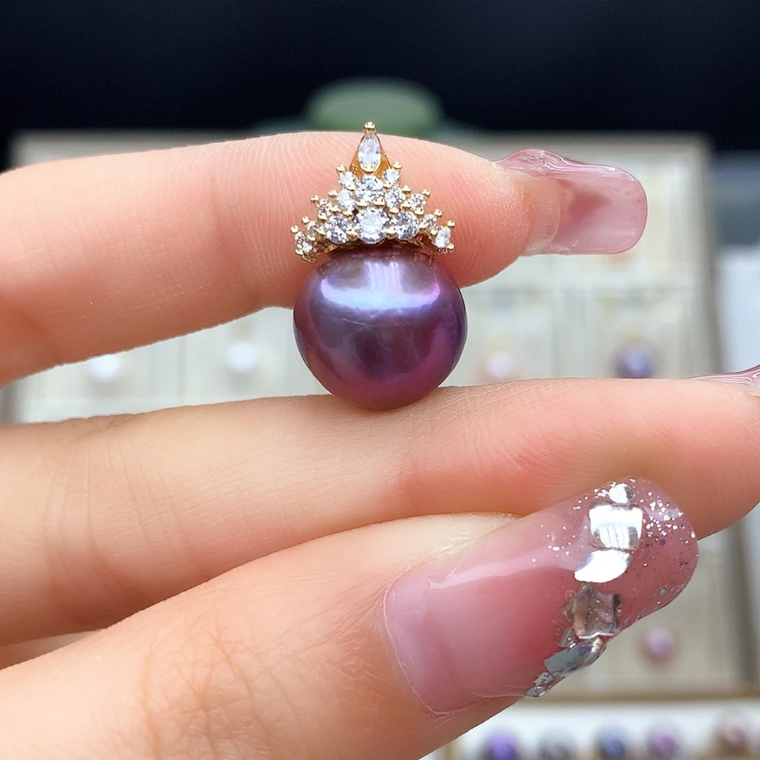 淡水珍珠颈饰合金