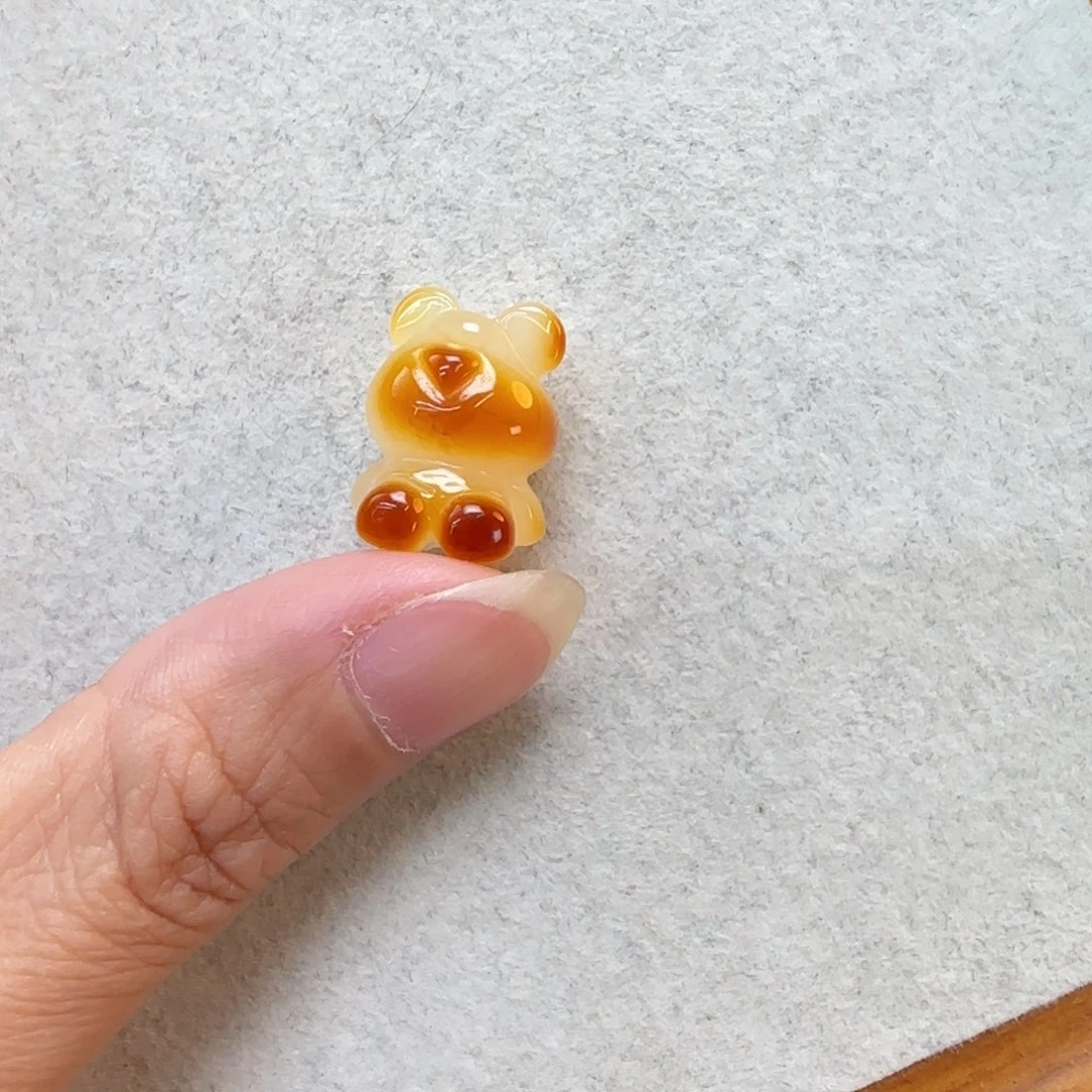 琥珀未镶嵌珠宝奇石芝****量定制