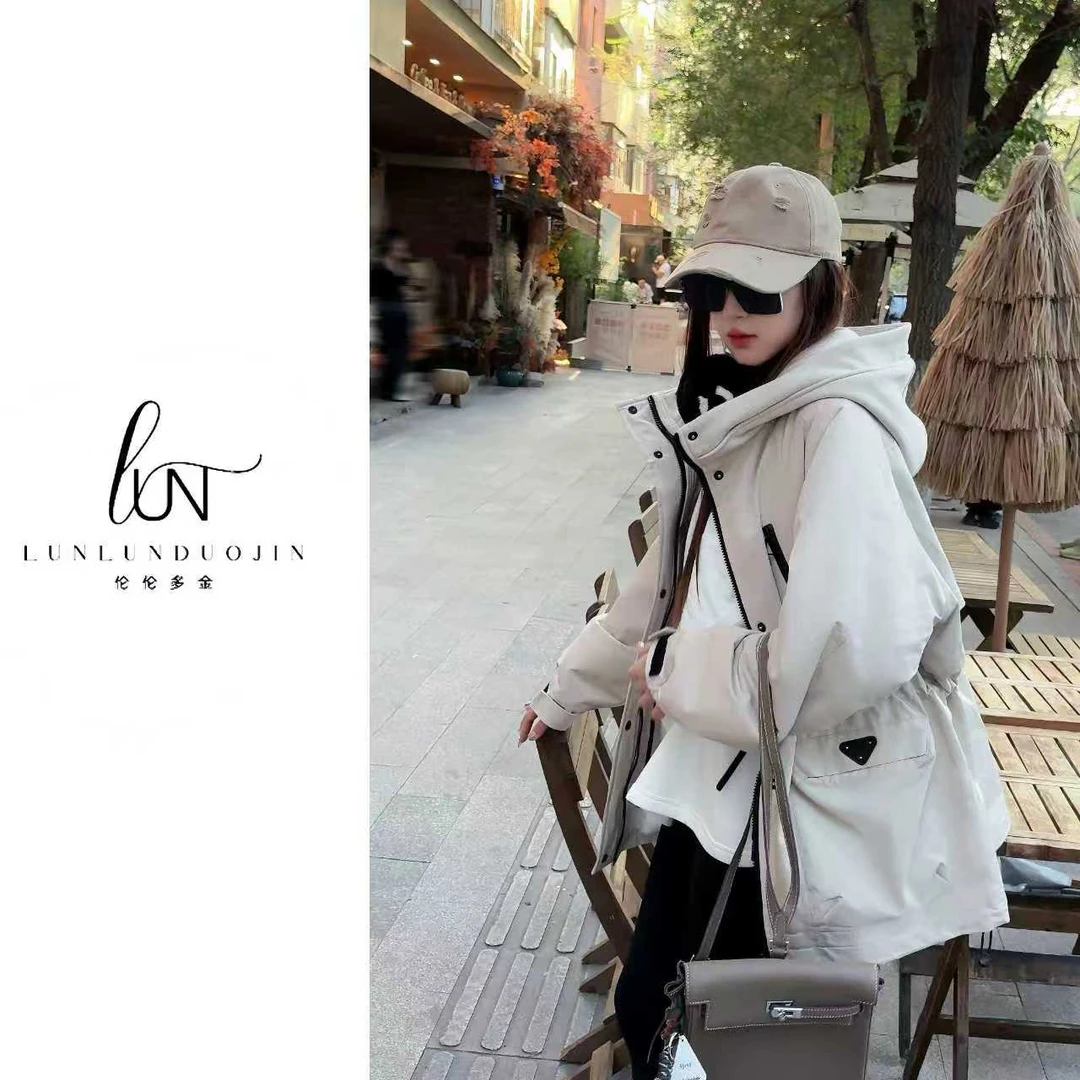 YJ-2025冬”冬日苏里“棉服夹克显瘦麂皮绒宽松老钱羊毛外套棉服